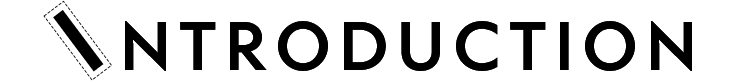 INTRODUCTION